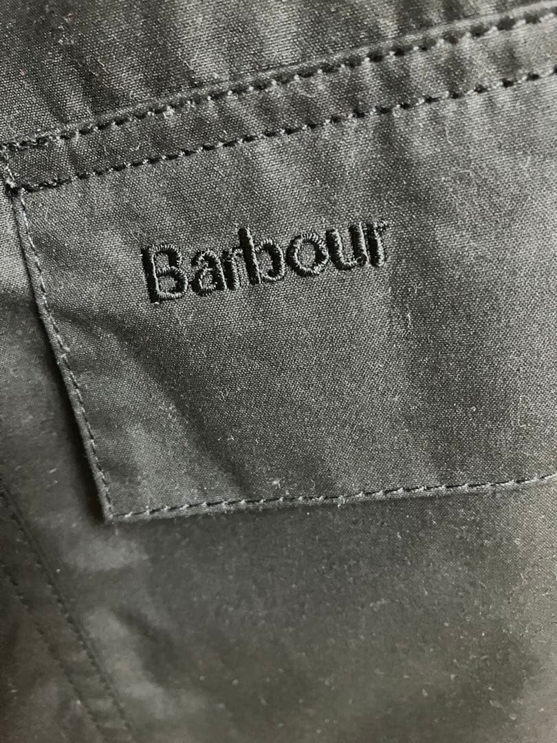 Barbour Spey Wax Short JKT BLK サイズL