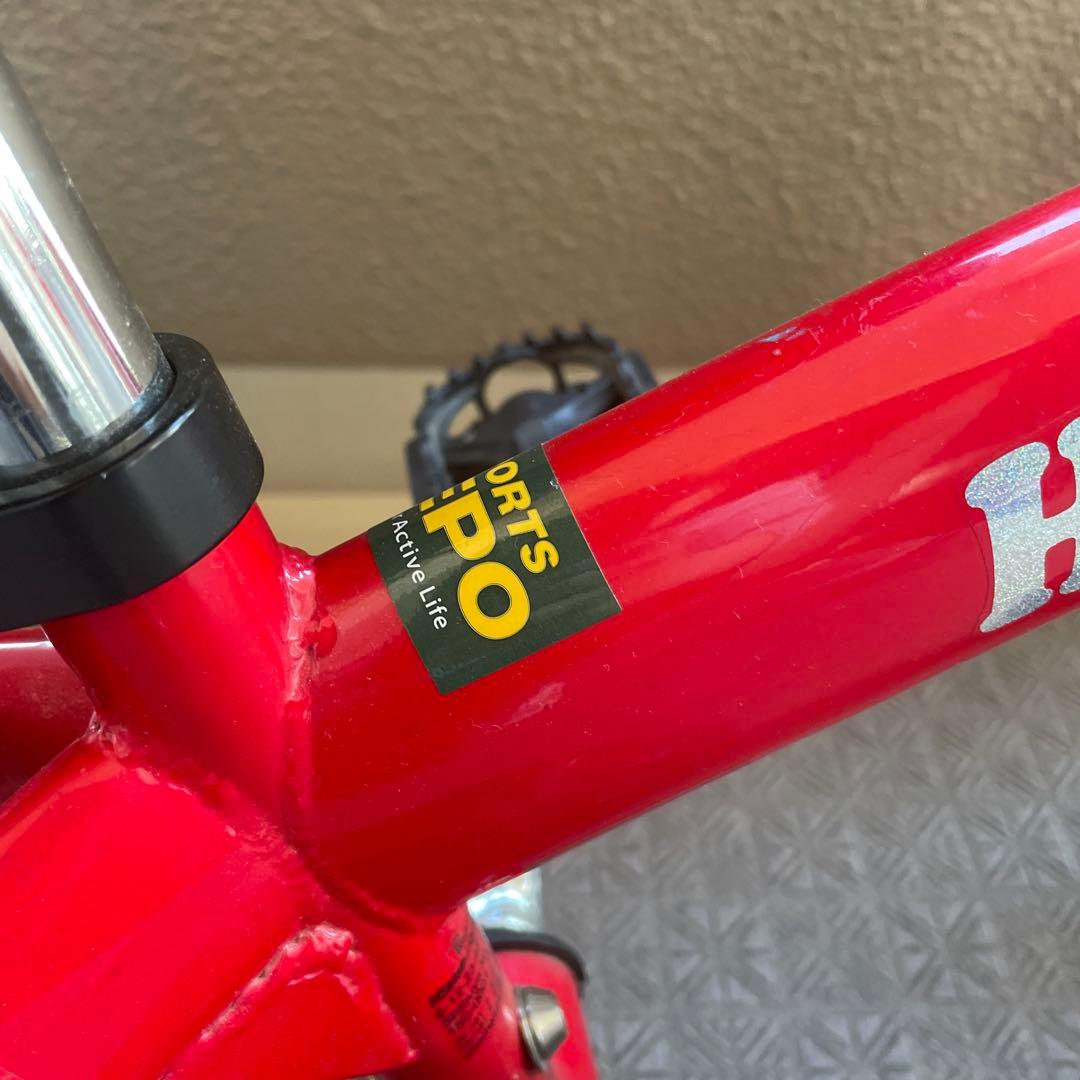 へんしんバイク 幼児用自転車 赤　Henshin