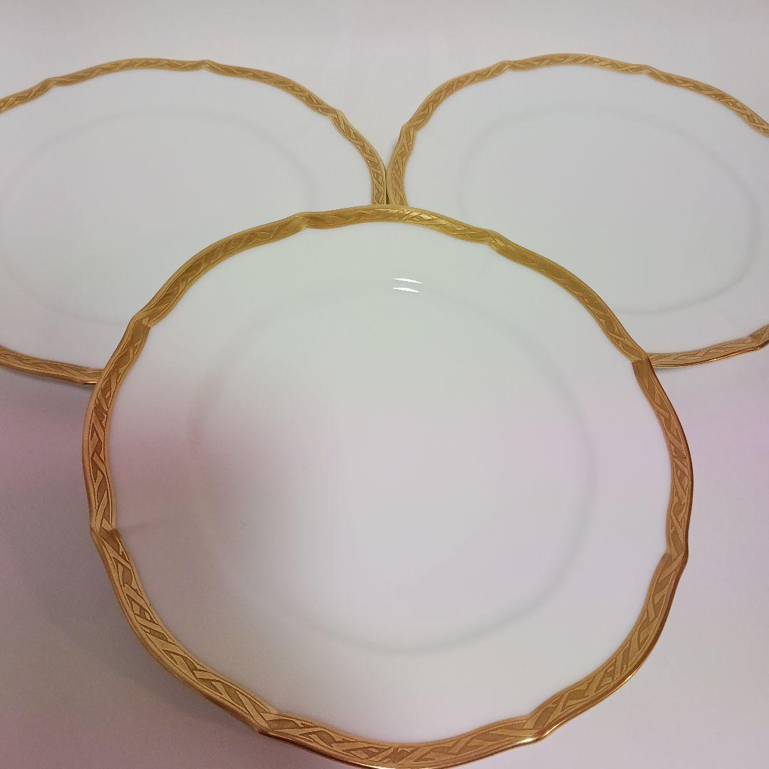 ノリタケ　ダイヤモンドコレクション　5590 オルフェウス　ケーキ皿　中皿　3枚