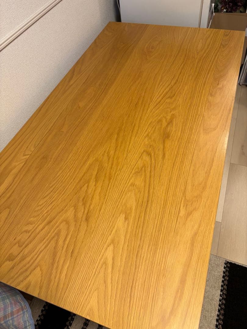 ニトリ　オーク材ダイニングテーブル150cm　Nコネクト　ベンチセット！美品
