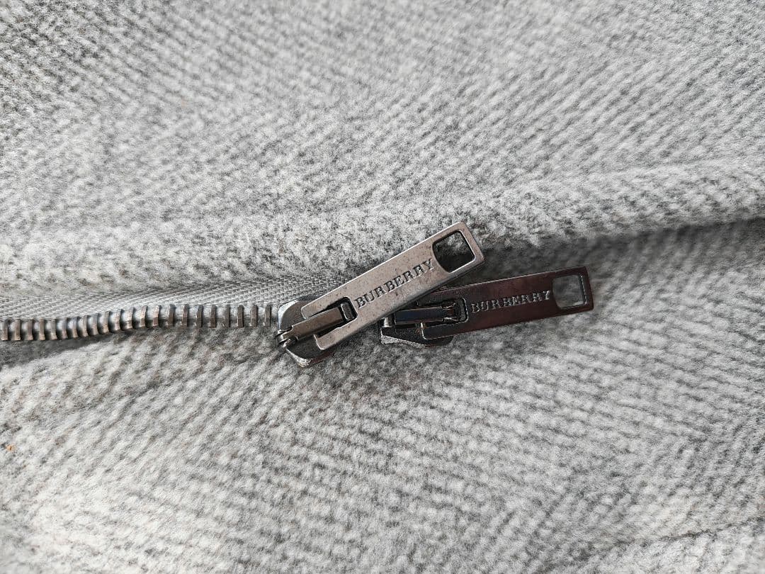 BURBERRY グレー ダッフルコート 美品 バーバリー