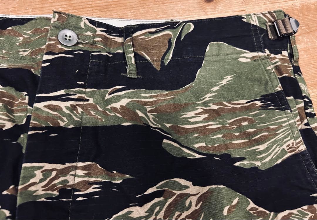 ミリタリー 古着 00s CORONA コロナ 迷彩 カーゴパンツ XL 美品