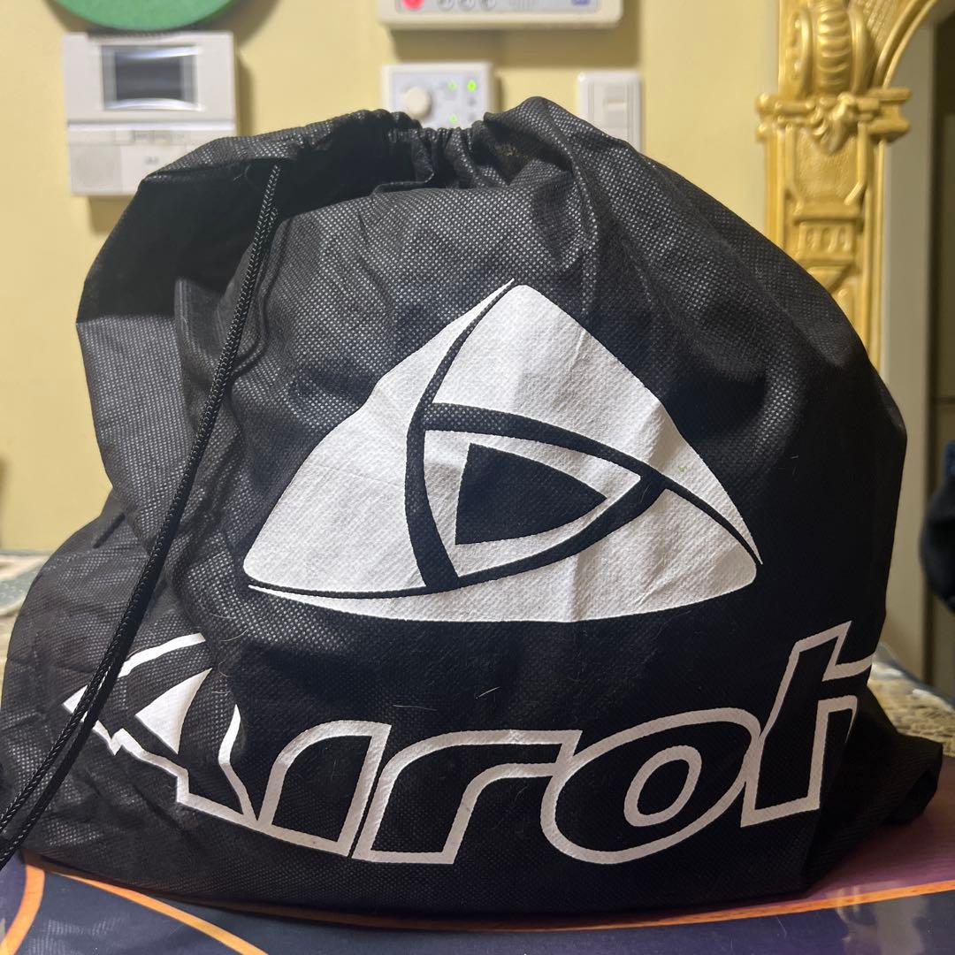 Airoh フルフェイスヘルメット 赤/白/黒