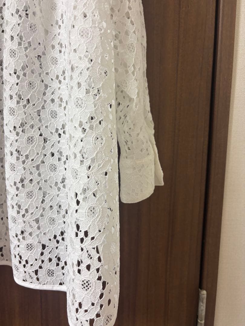 c*a様 yori ヨリ　フロッキーレースシャツ【2025AW】