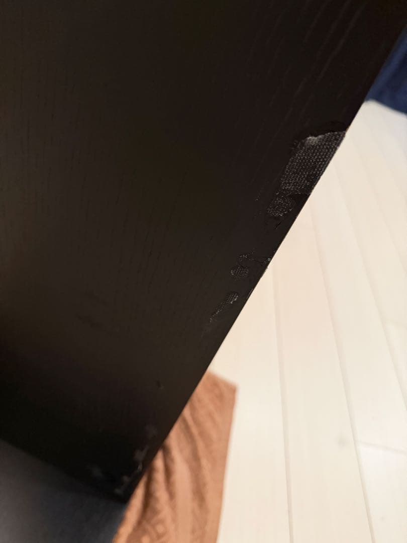 テレビ台 オープンシェルフ　ブラック　黒　木材　ARMONIA アルモニア