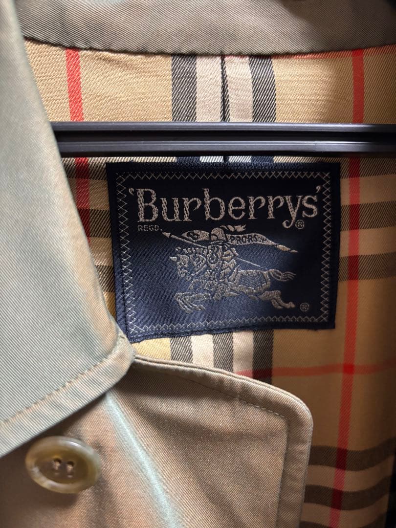 Burberrys ステンカラーコート オリーブグリーン