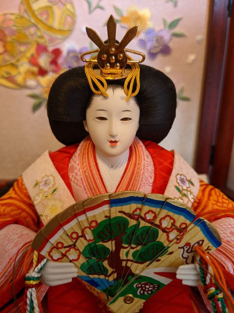 【美品】収納雛飾り