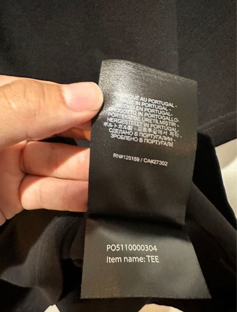 ク*ン様 MACKAGEマッカージュ　ブロックロゴTシャツ