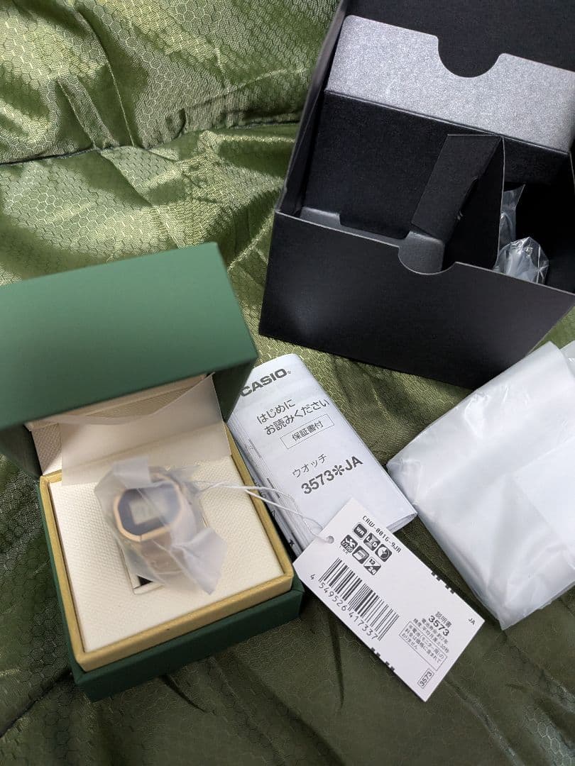 新品✨️メーカー完売品✨️CRW-001G-9JR ゴールド リングウォッチ