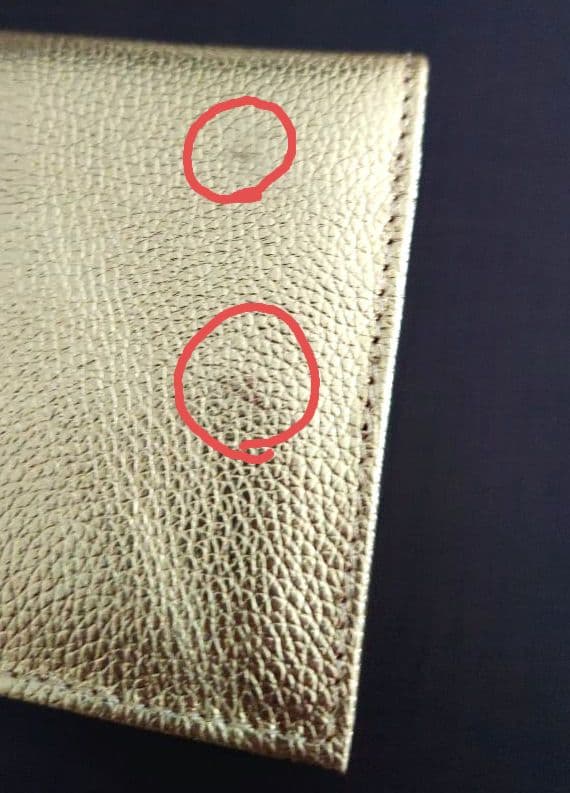 【未使用品】皇居　長財布　ゴールド
