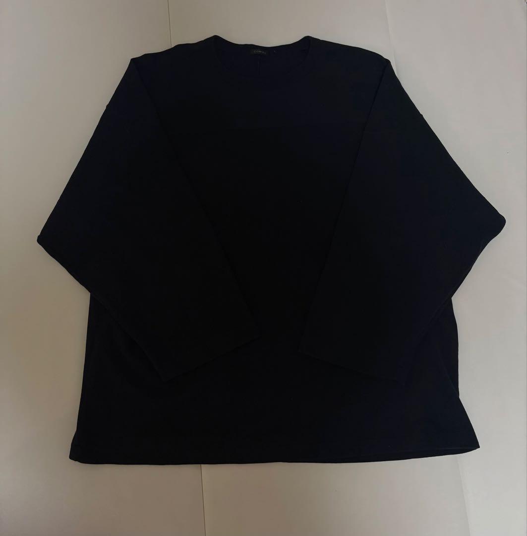 COMOLI コットンジャージ ベースボールTシャツ 23ss サイズ3