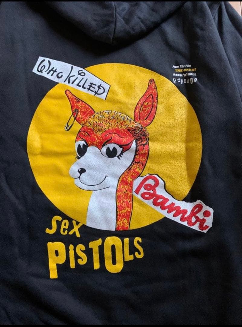 Sex Pistols × Bambi パーカーLサイズ 美品90's バンドＴ