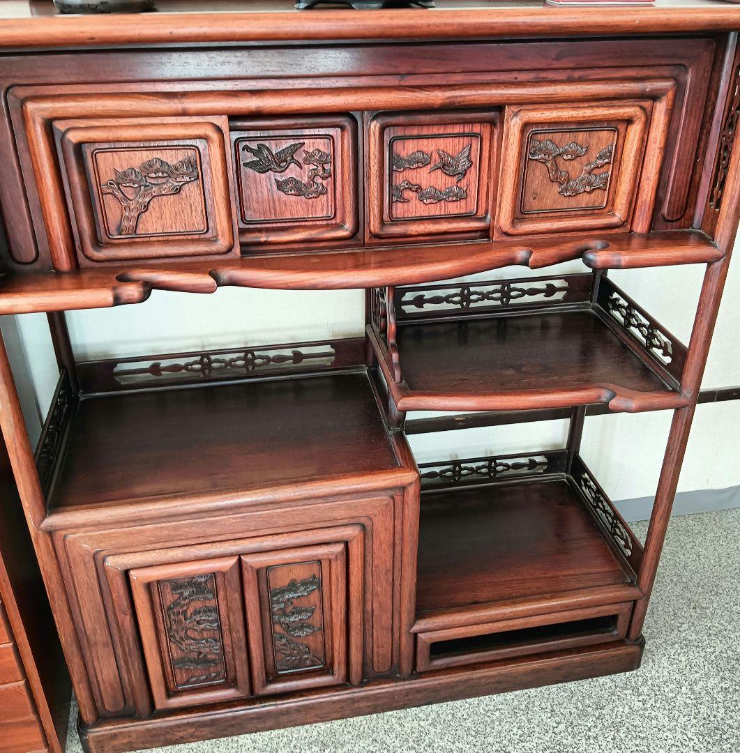 飾り棚 茶箪笥 アンティーク　古民家