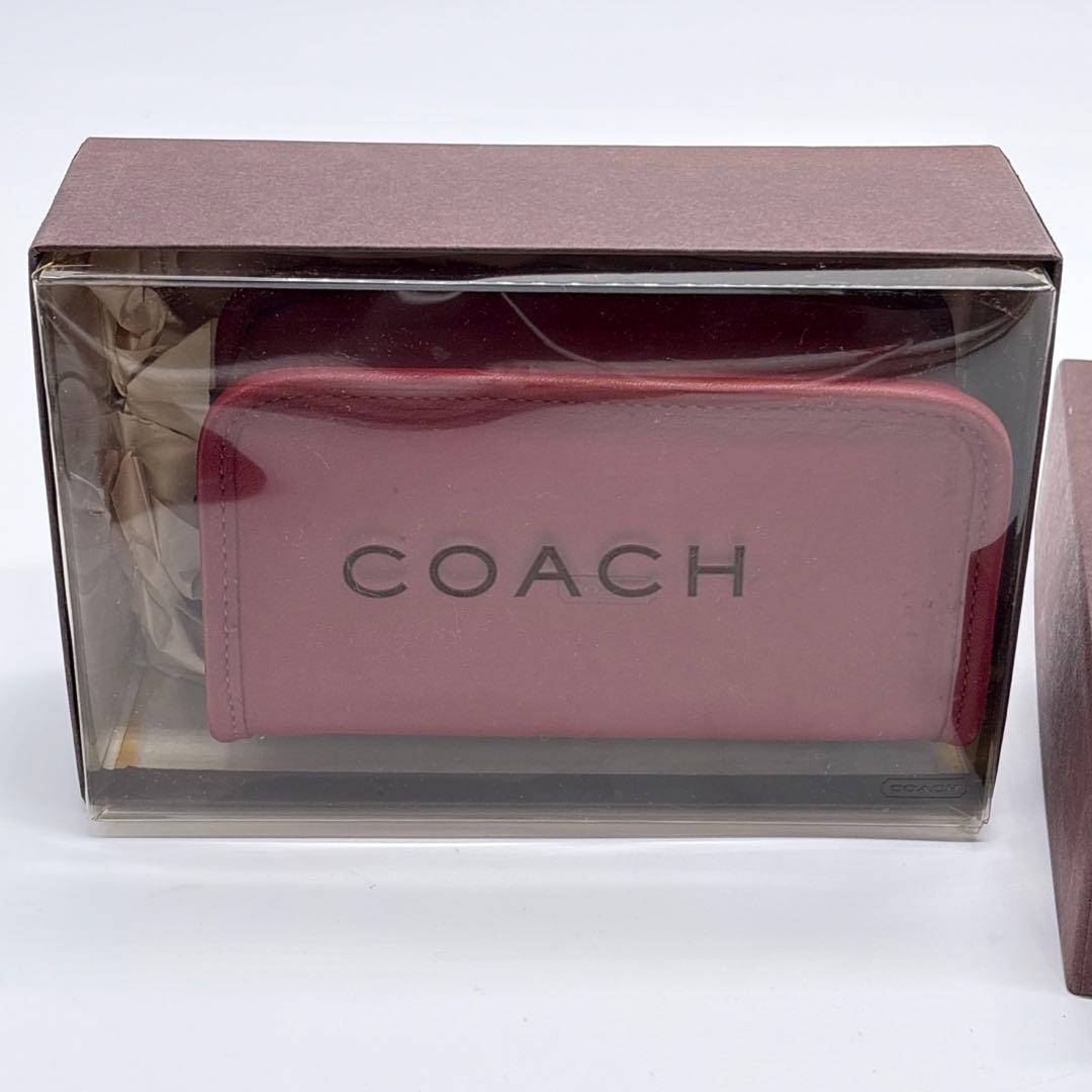 激レア✨コーチ COACH ポーチ オールド ヴィンテージ レッド 赤