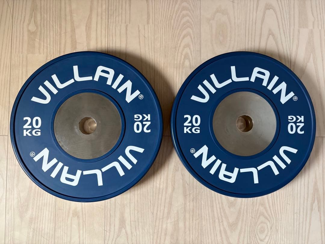 【引取限定】VILLAIN コンペティションバンパープレート 210kgセット