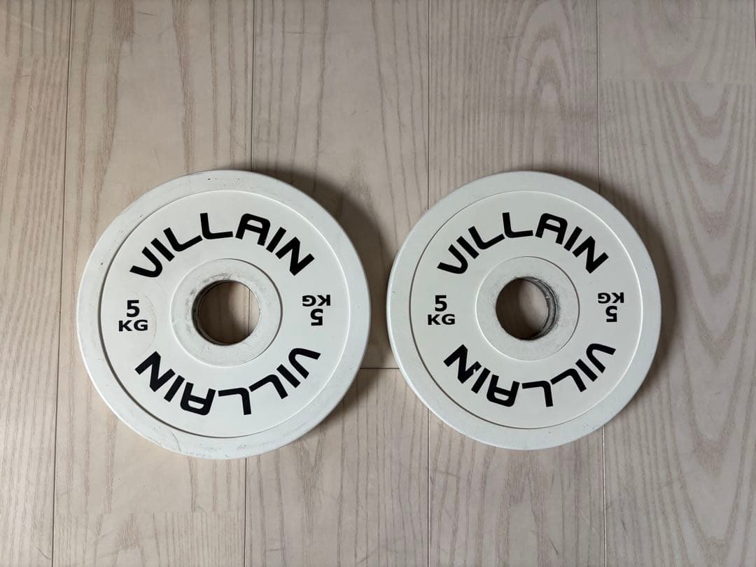 【引取限定】VILLAIN コンペティションバンパープレート 210kgセット