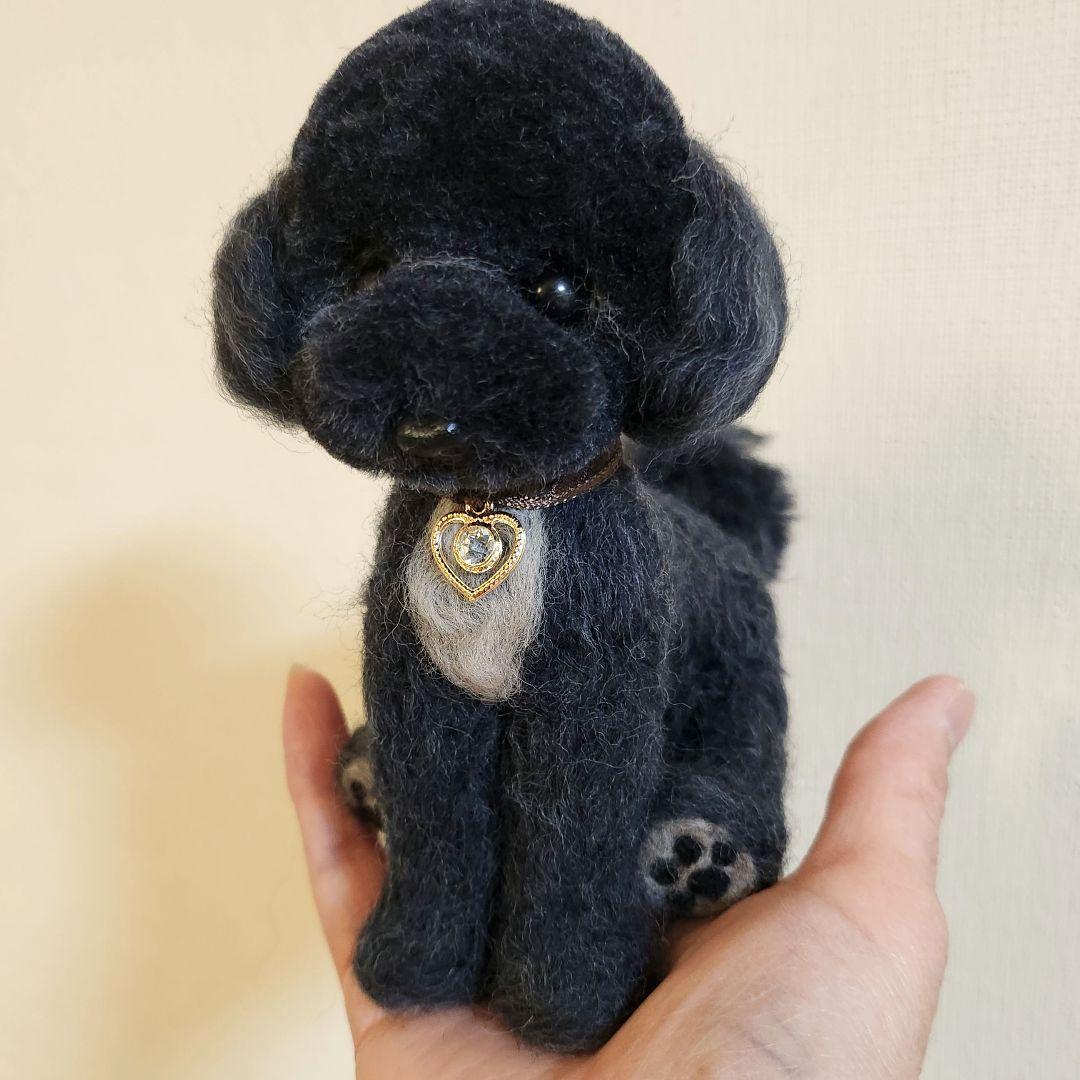トイプードル❤️羊毛フェルト13cm 　　　　　☆お迎え決まりました☆