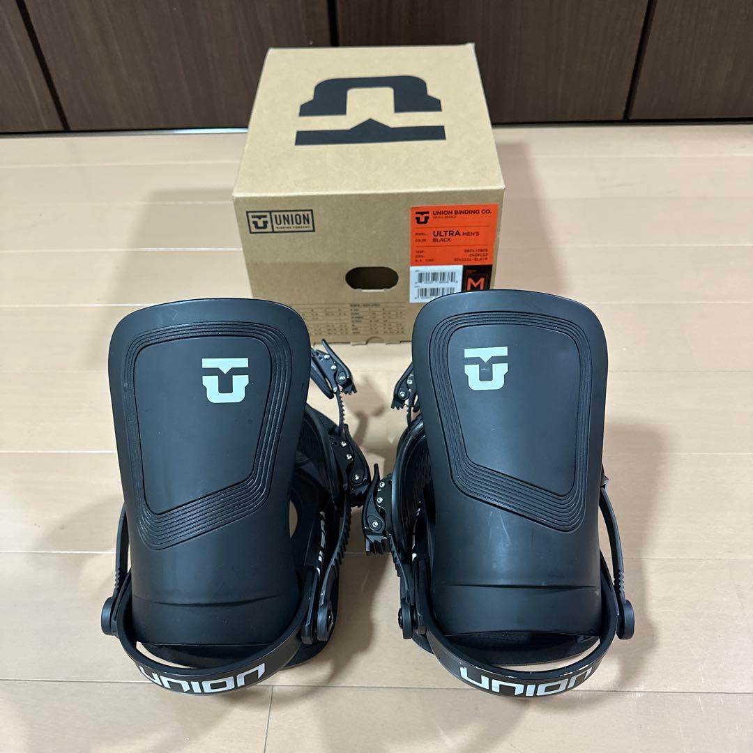 UNION ULTRA ビンディング 黒 箱有24-25 M ユニオン ウルトラ