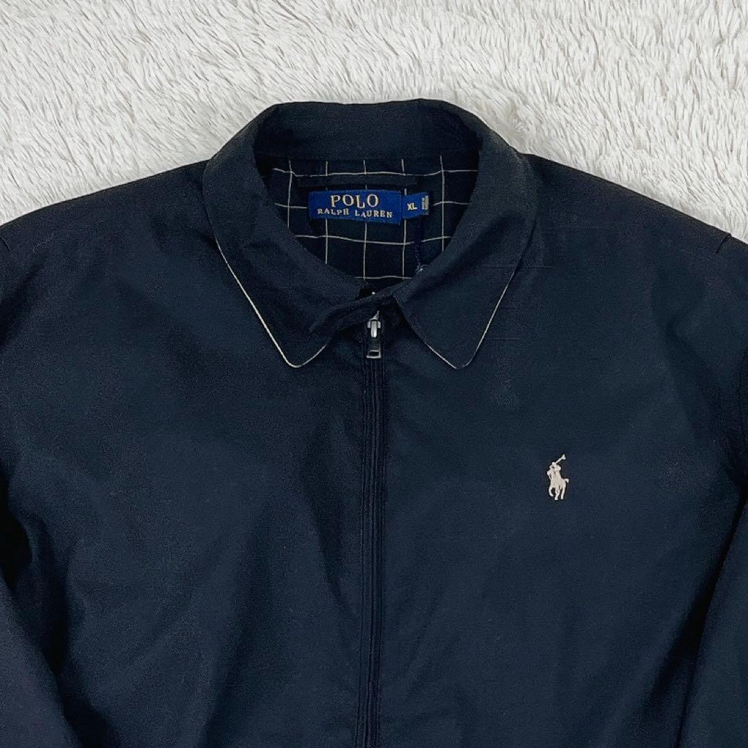 ポロ ラルフローレン スイングトップ XLサイズ 黒 RALPH RAULEN