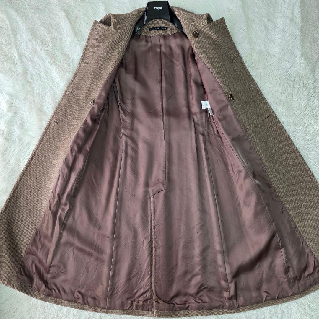 【アンゴラブレンド】ラルフローレン ダブルブレスト ロング チェスターコート 9