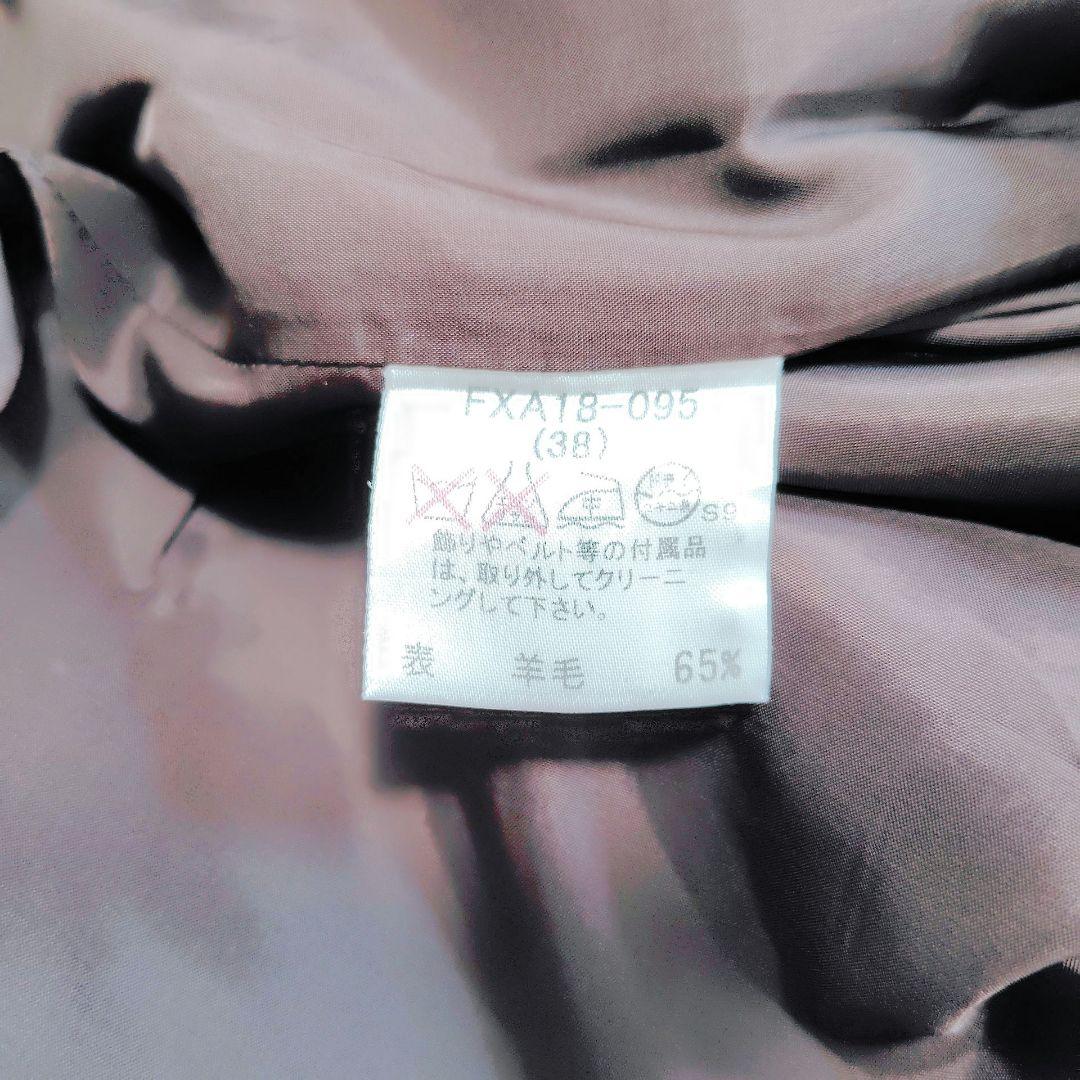 BURBERRY LONDON ツイード チェックスカート ウール カシミヤ混