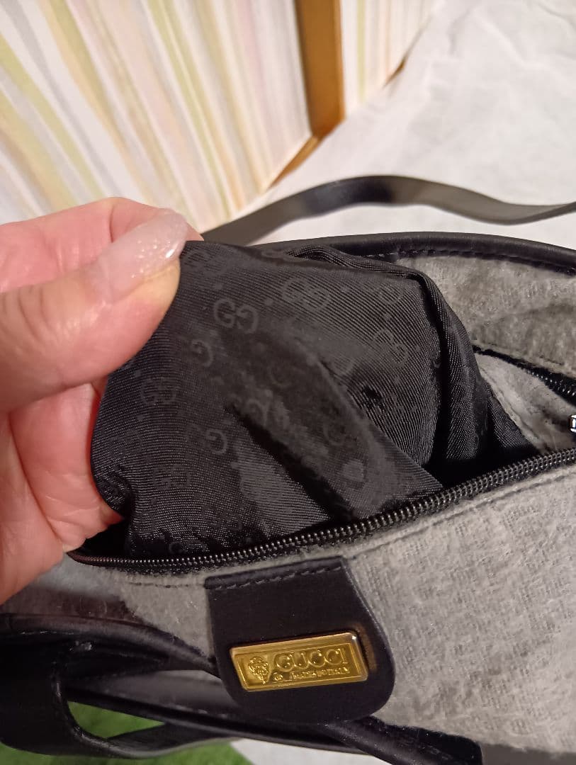 GUCCI マイクロGGトートバッグ