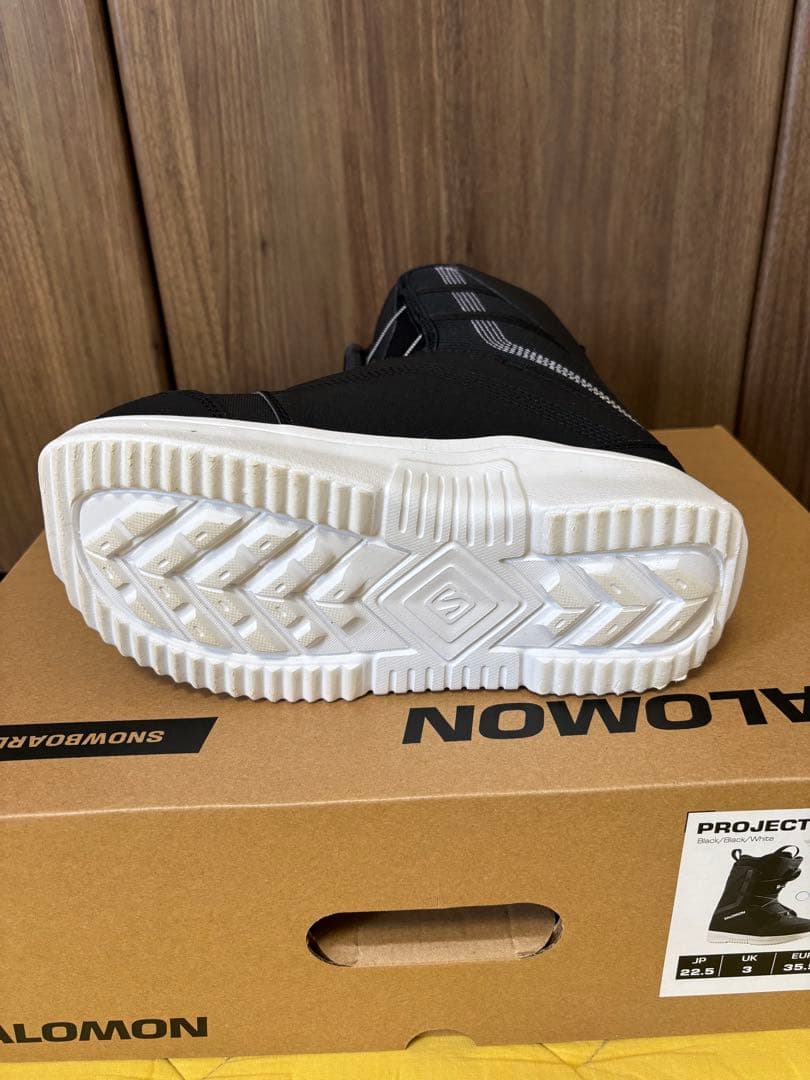 サロモン　キッズ　スノーボードブーツ　22.5cm