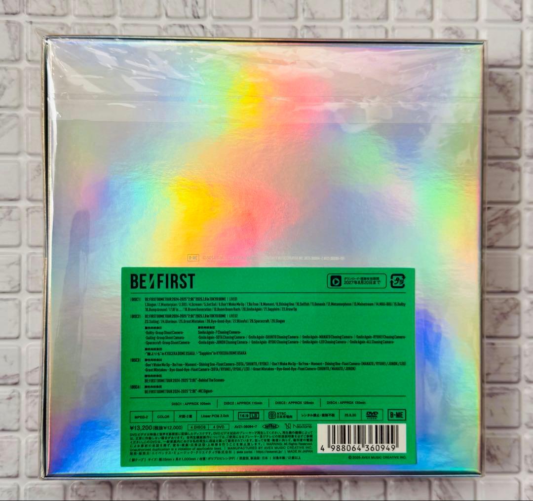 BE:FIRST DOME TOUR 2024-2025 “2:BE” 限定盤