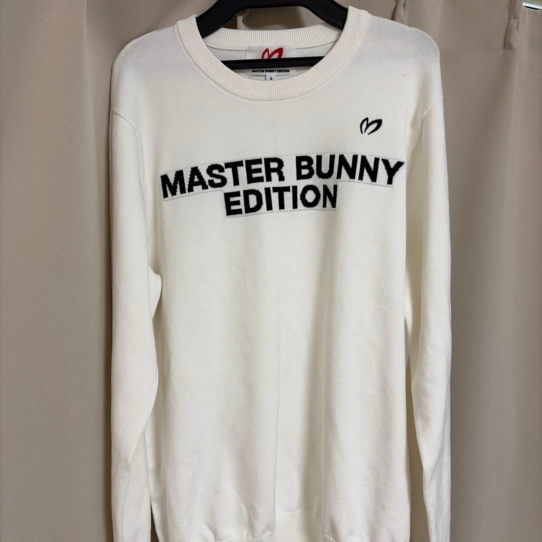 マスターバニー　ゴルフ　サイズ4 ホワイト　ニット