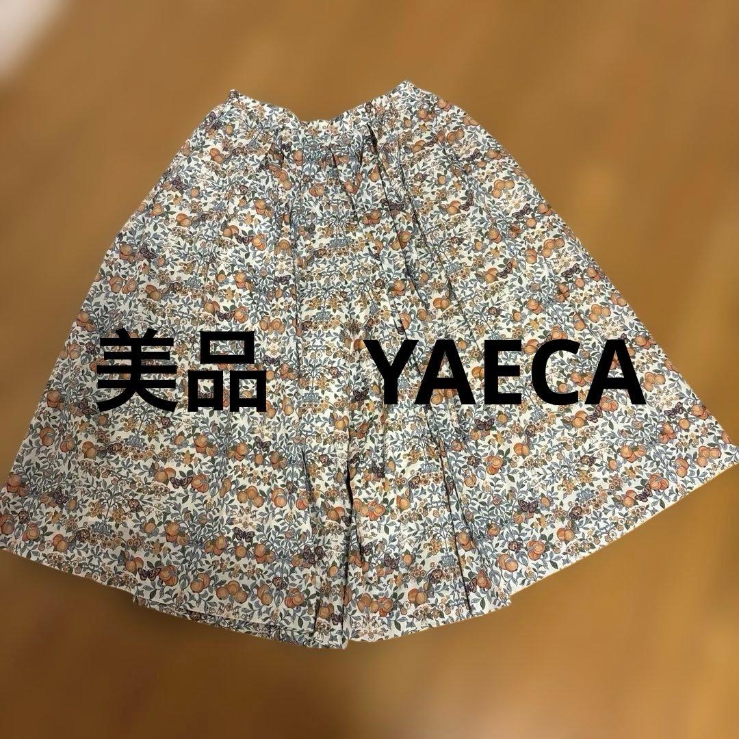 YAECA リバティ キュロットスカ一ト