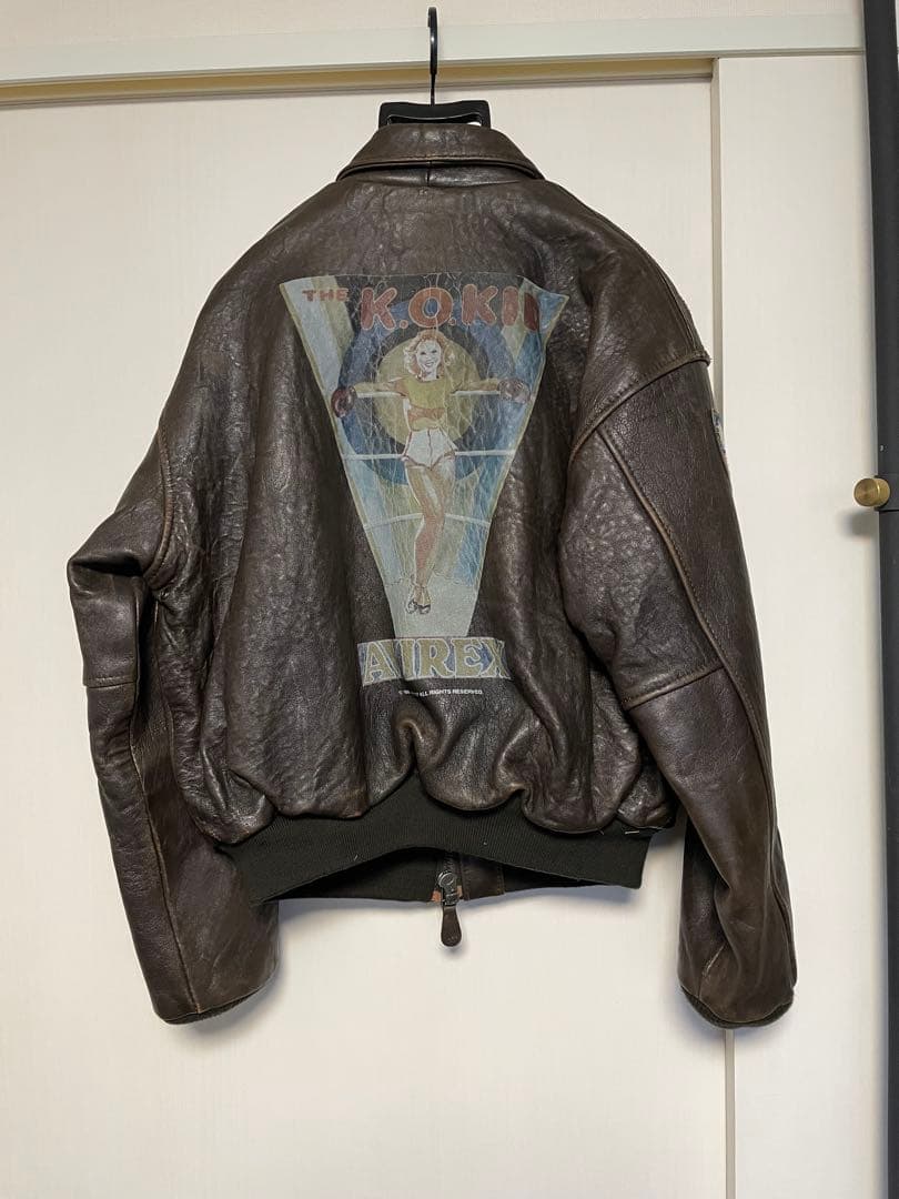 フライトジャケット　A-2 ＡＶＩＲＥＸ