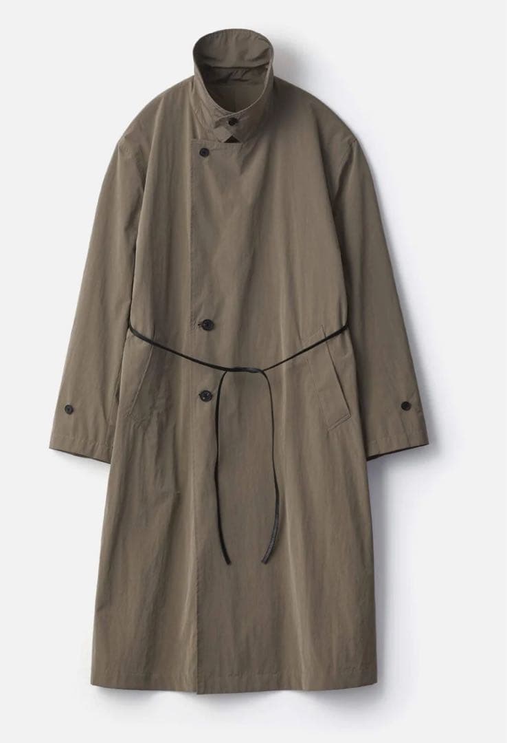 ジャケット・アウター WINDPROOF NYLON DOUBLE BREASTED COAT