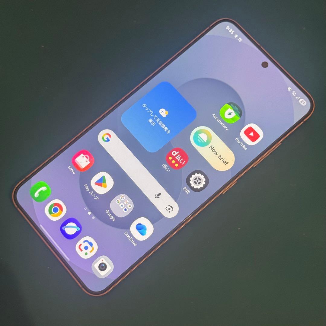 かなり綺麗　Samsung Galaxy s25 シャドウ　国内版　ドコモ