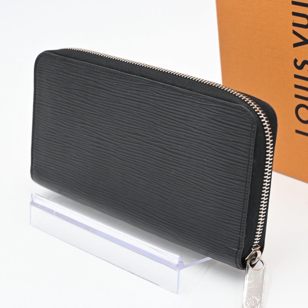 ルイヴィトン エピ ジッピーウォレット 長財布 ノワール ブラック シルバー金具