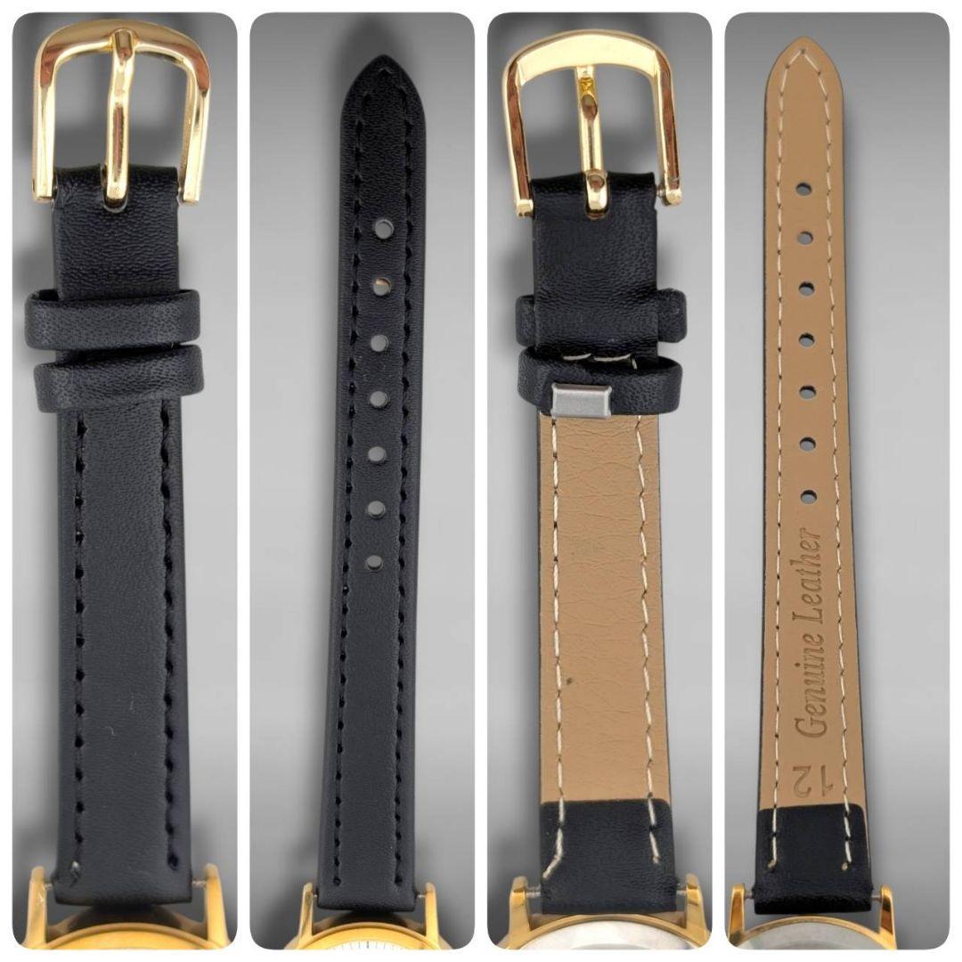 【新品ベルト・稼働・美品】セイコー スイスセイコー スモセコ 手巻き ゴールド