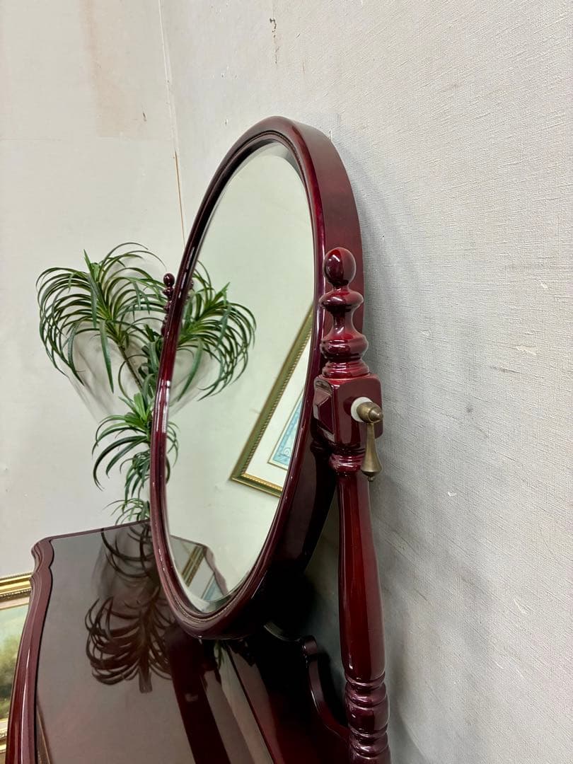 管461☆フランスミラー☆アンティーク☆ヨーロピアンスタイル☆ドレッサー