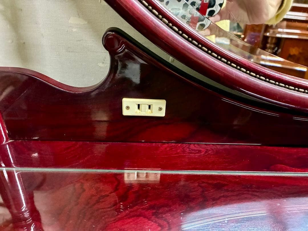 管461☆フランスミラー☆アンティーク☆ヨーロピアンスタイル☆ドレッサー