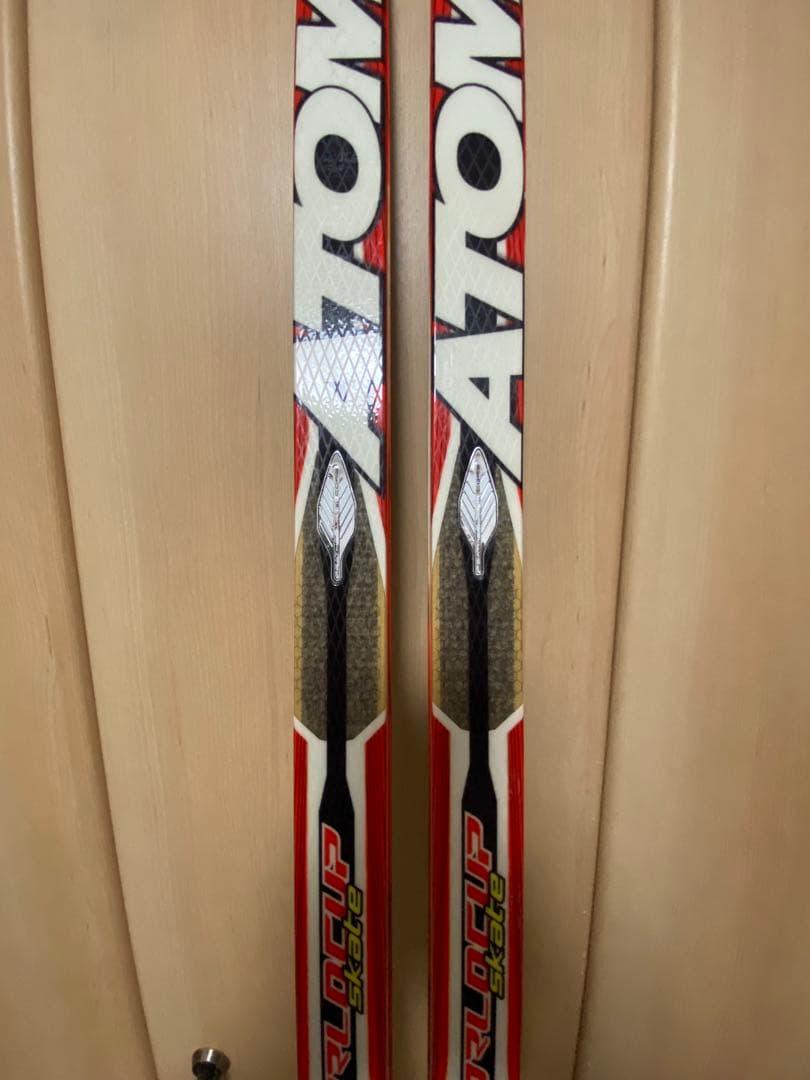 ① クロスカントリースキー atomicアトミックスケーティングスキー185cm