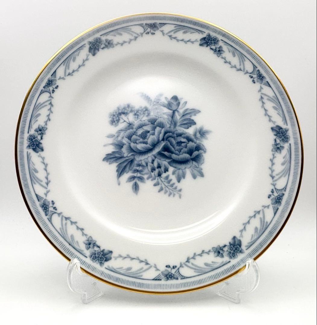 【未使用 5枚】大倉陶園 ブルーローズ Limited Edition 20cm