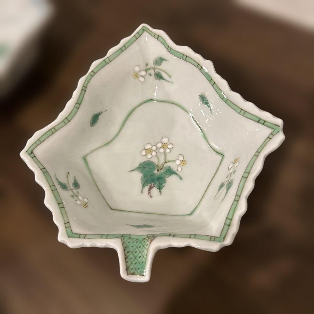 うつわ藍水　葉型小鉢　5種セット