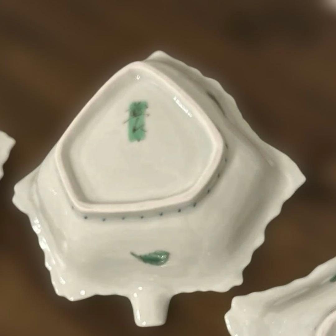 うつわ藍水　葉型小鉢　5種セット