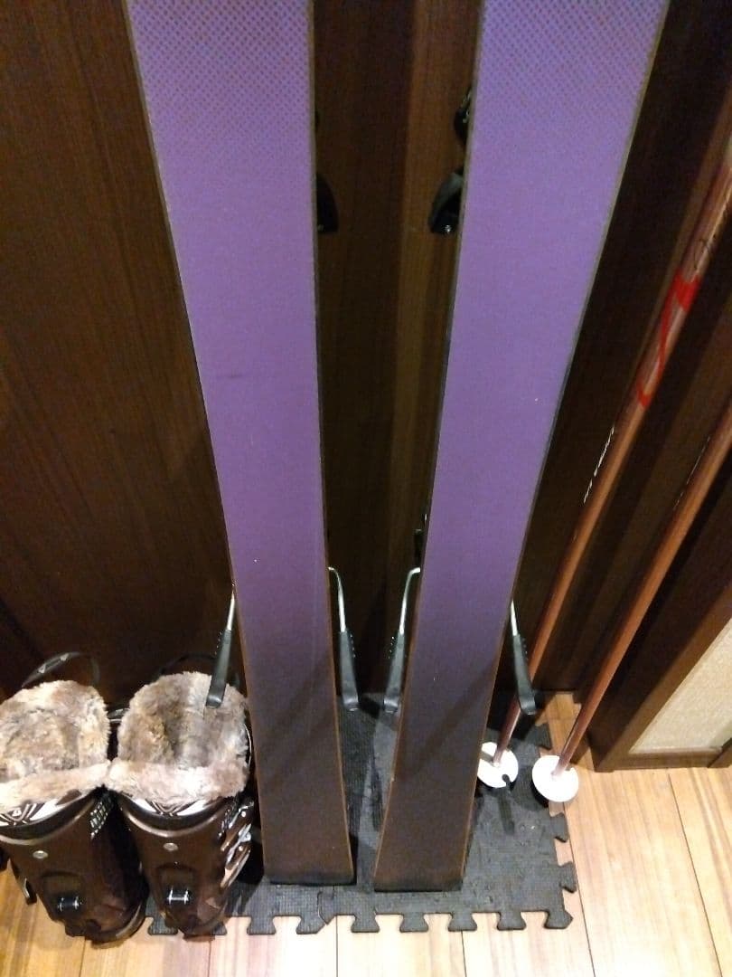 高級✨️ハイエンド✨️レディース用 カーボン スキーセット メンテ・WAX済み✔