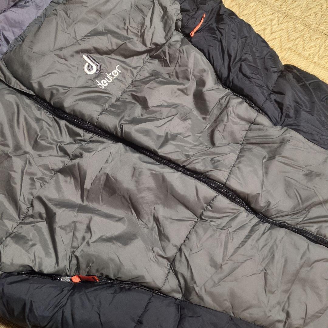 【美品】deuter スターキャッチャー　寝袋シュラフ　ドイター