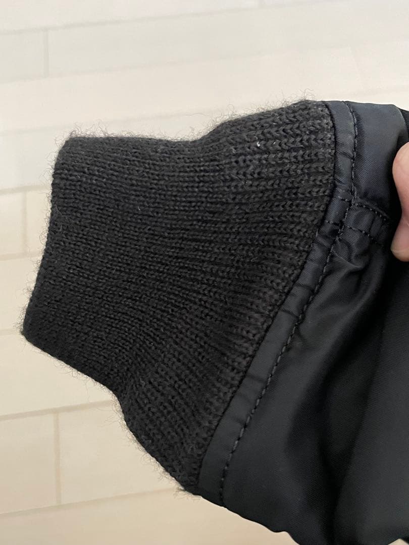 極美品 AVIREX ブラック MA-1 size S 24時間以内発送