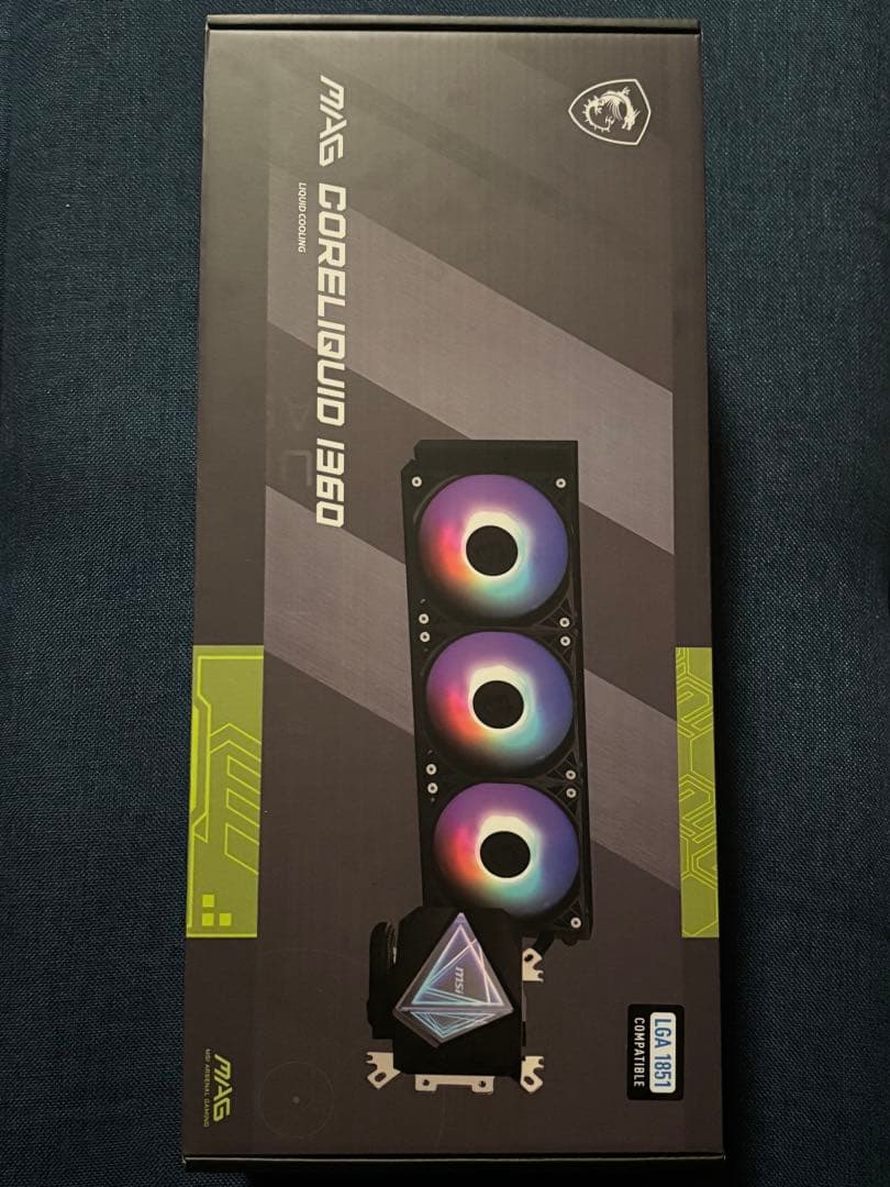 MSI MAG CORELIQUID I360 BLACK 未使用品