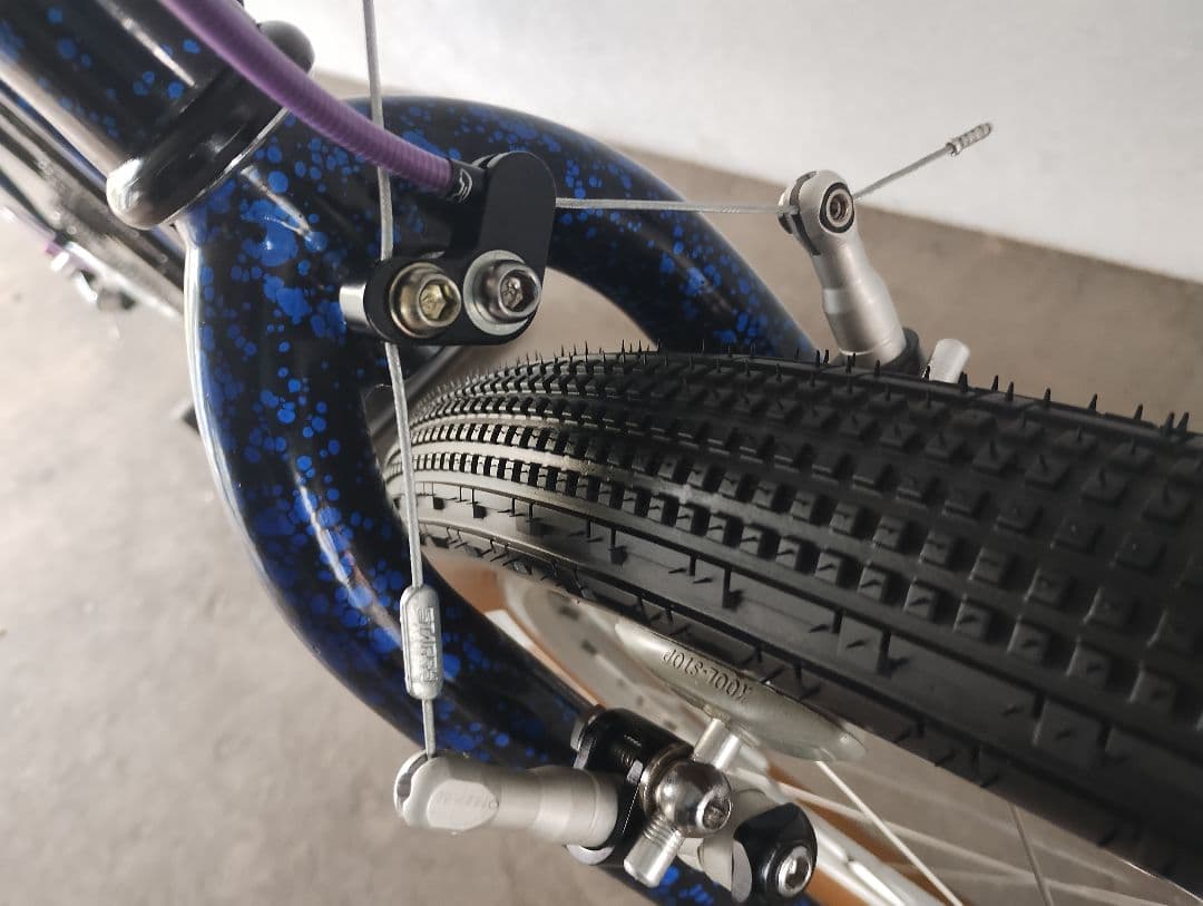 オールドMTBクロモリ１インチフレーム希少　それなりカスタム