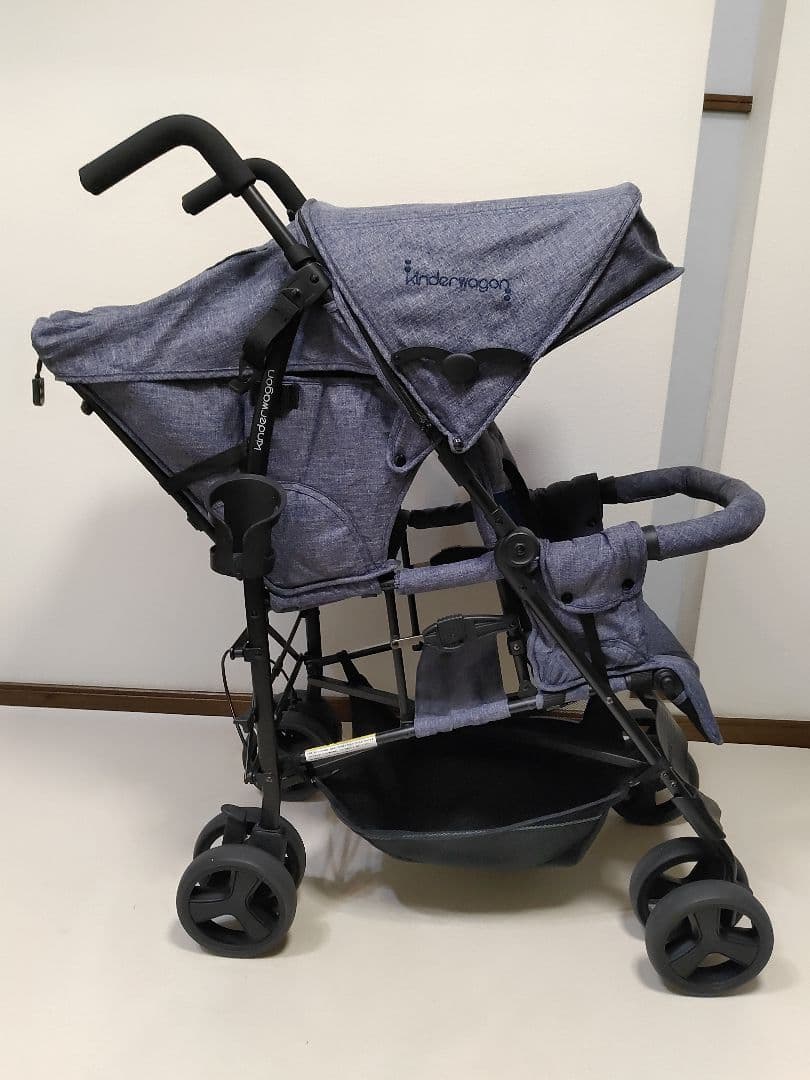 Kinderwagon キンダーワゴン 2人乗りベビーカー DUOシティHOP