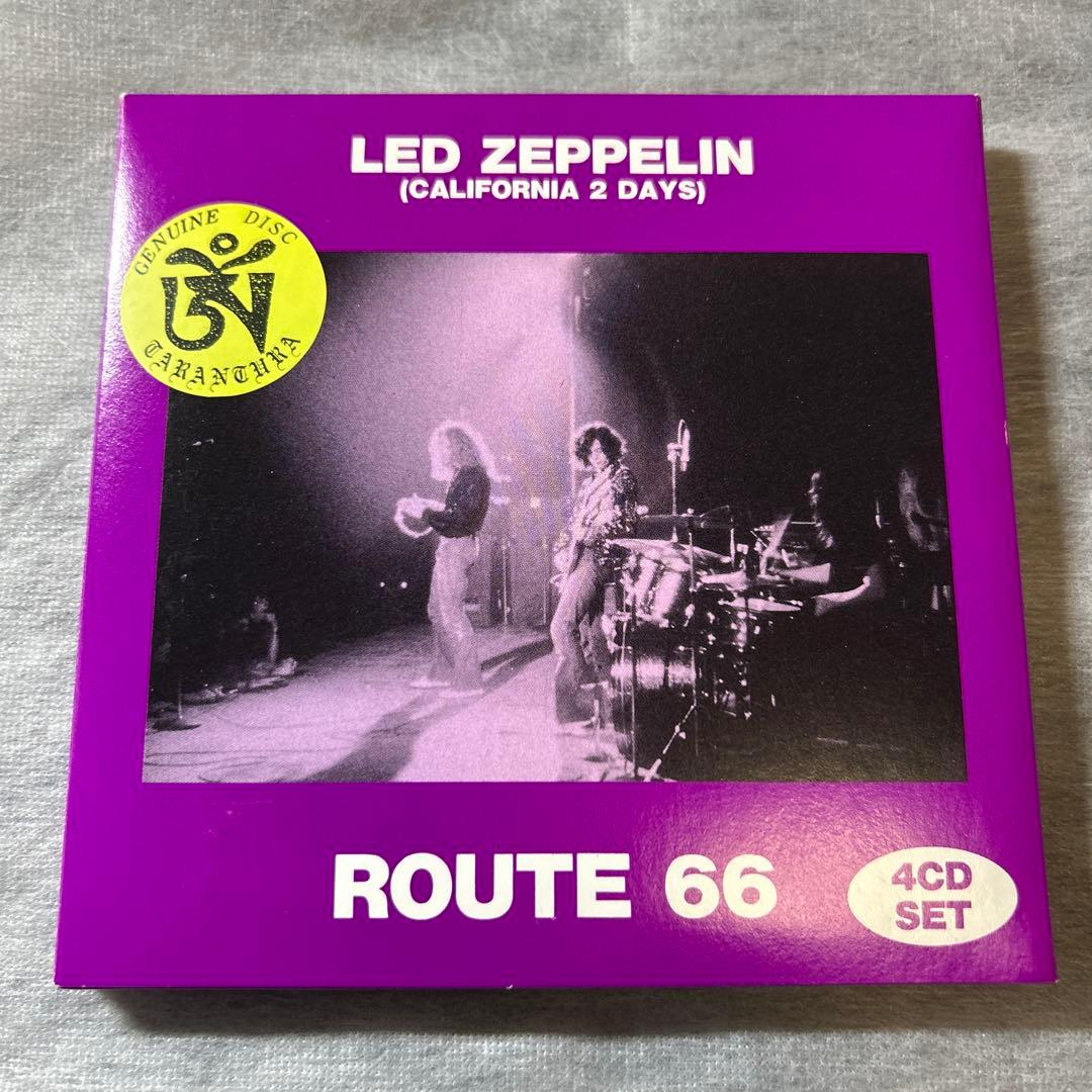 洋楽 LED ZEPPELIN/ROUTE66 4CD TARANTURA