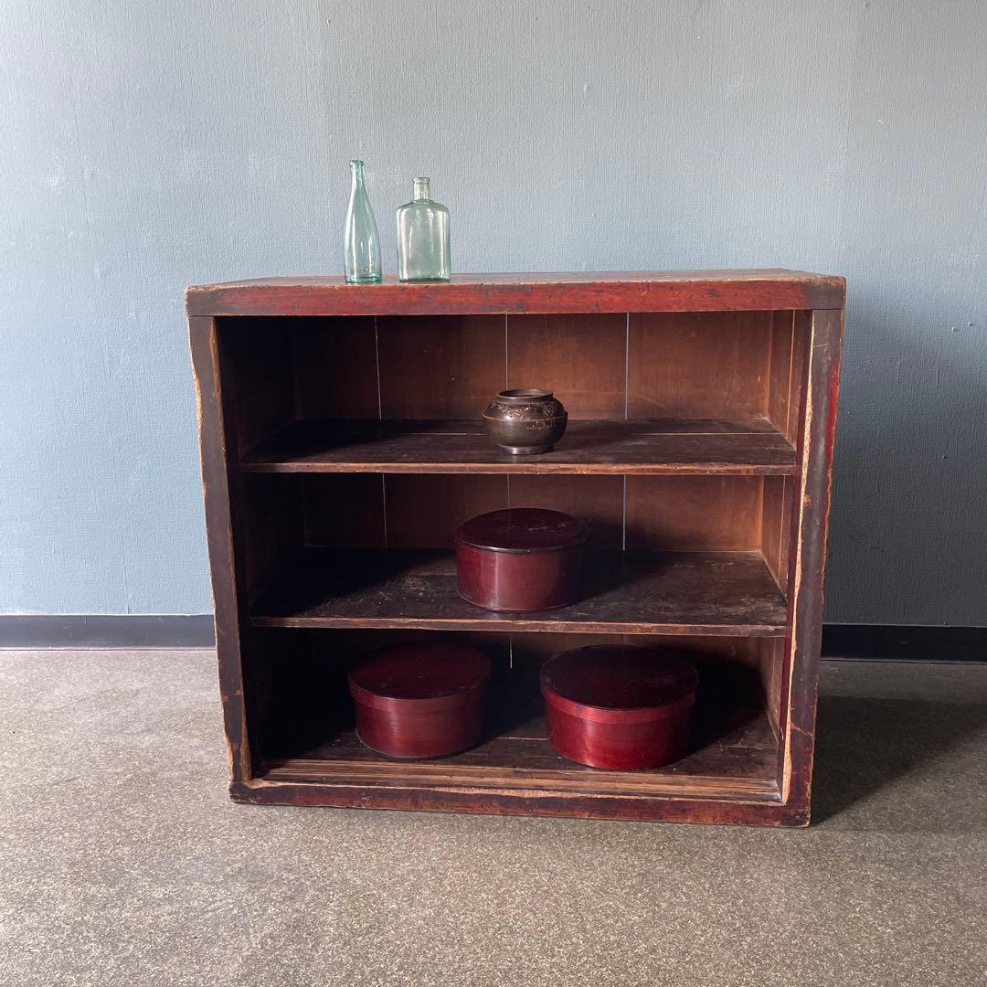 古道具　古家具　棚　キャビネット
