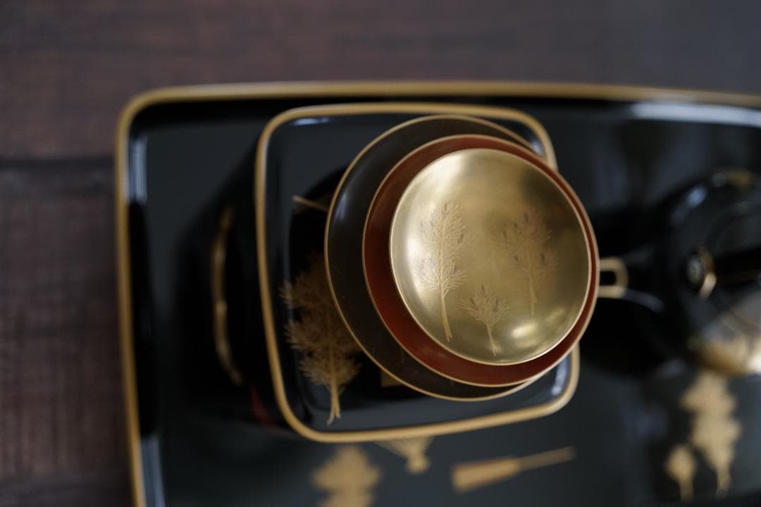 輪島の老舗　慶塚作　屠蘇器